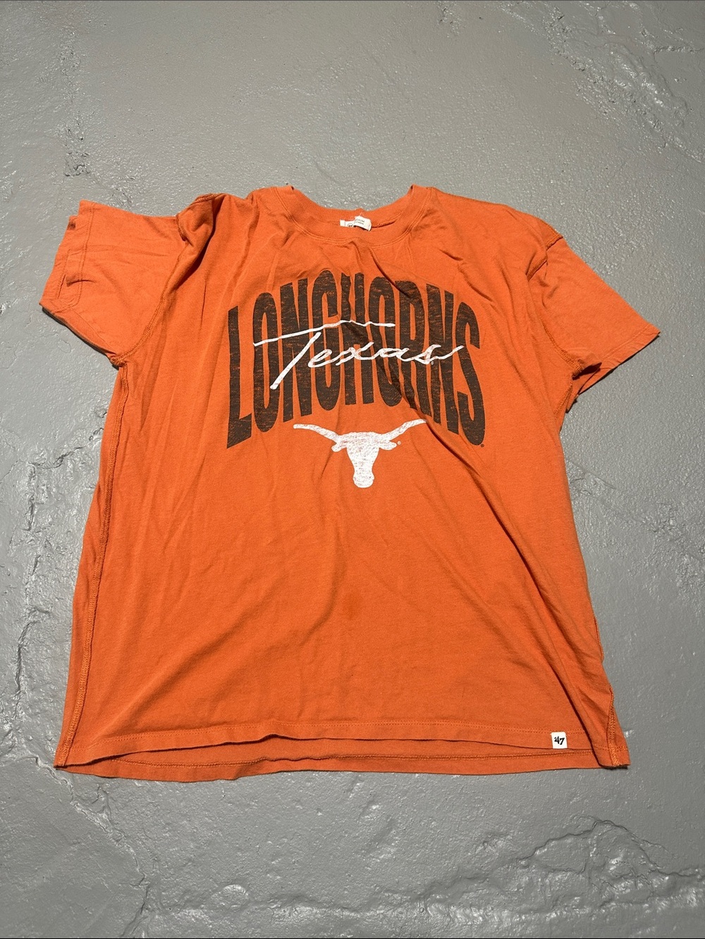 Texas Longhorns Orange Graphic Tee by 47